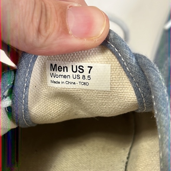 UNISEX Vans Denim Blue nwot - Picture 11 of 14